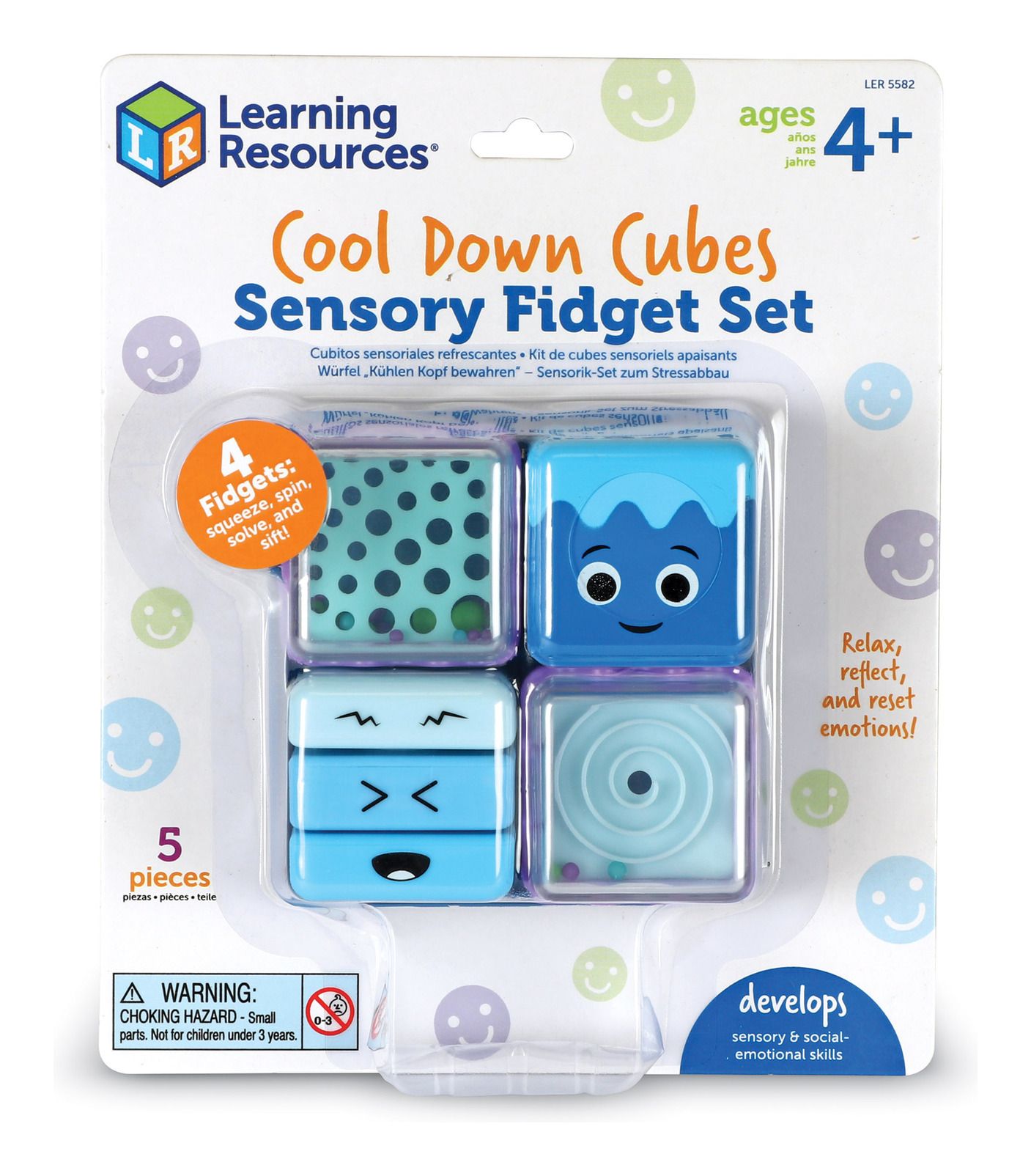 Cool Down Sensory Cubes Sensory Fidget Set