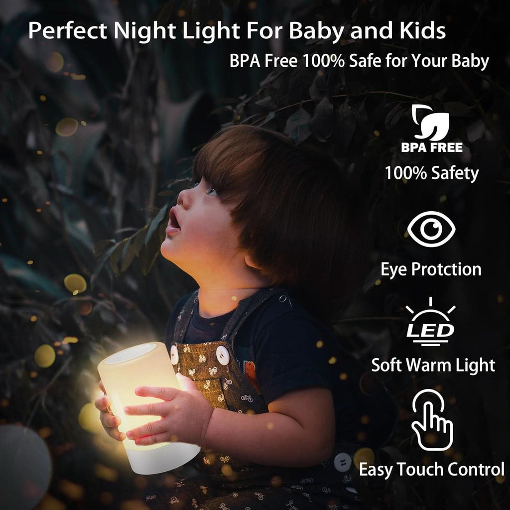 Nursery Night Light USB Rechargeable Illuminating Lamp