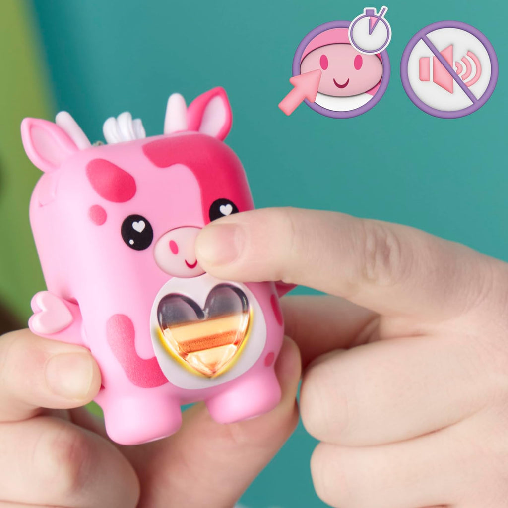 Nano Mals Mootilda the Pink Cow Electronic Fidget Pet
