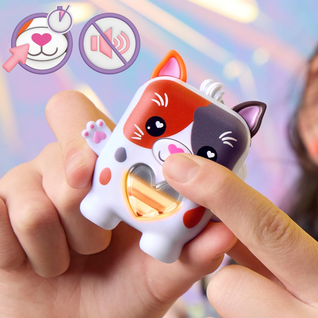 Nano Mals Purrnelope the Calico Kitty Electronic Fidget Pet
