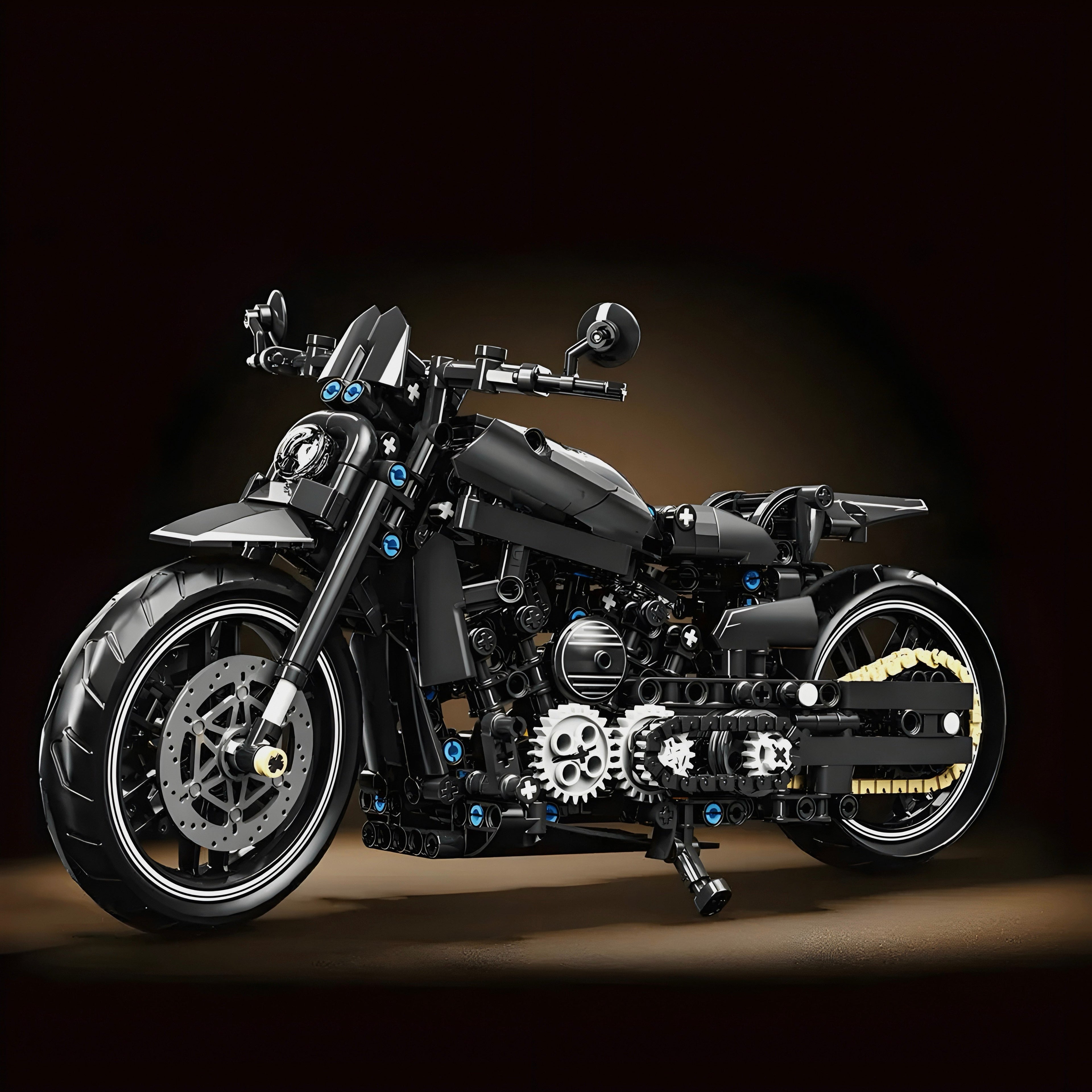 Dark Shadow Motorbike | 680pcs