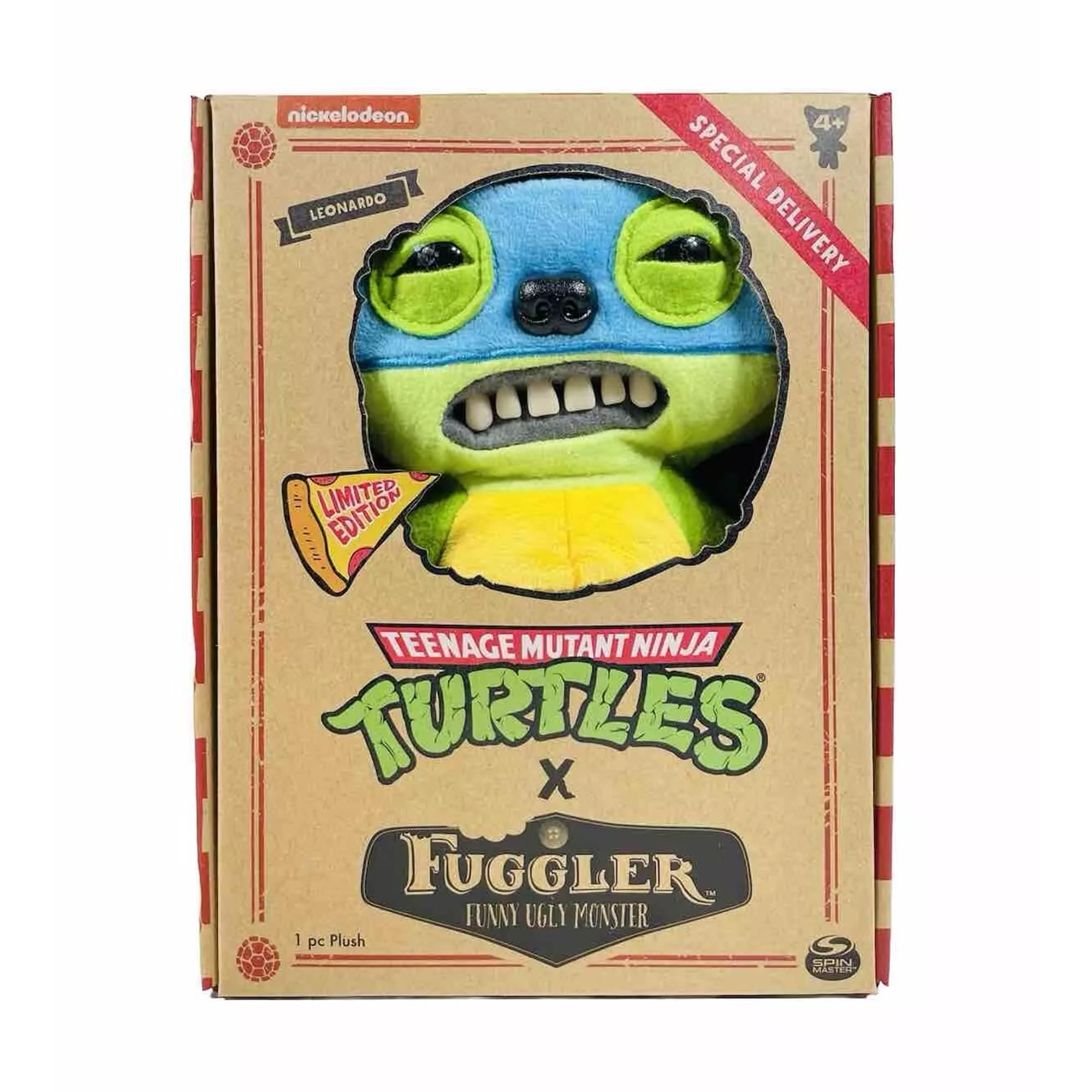 Fuggler x TMNT Limited Edition Leonardo 9" Plush