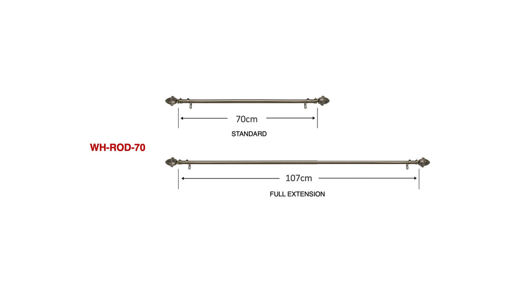 Metal Rod for Wall Hangings