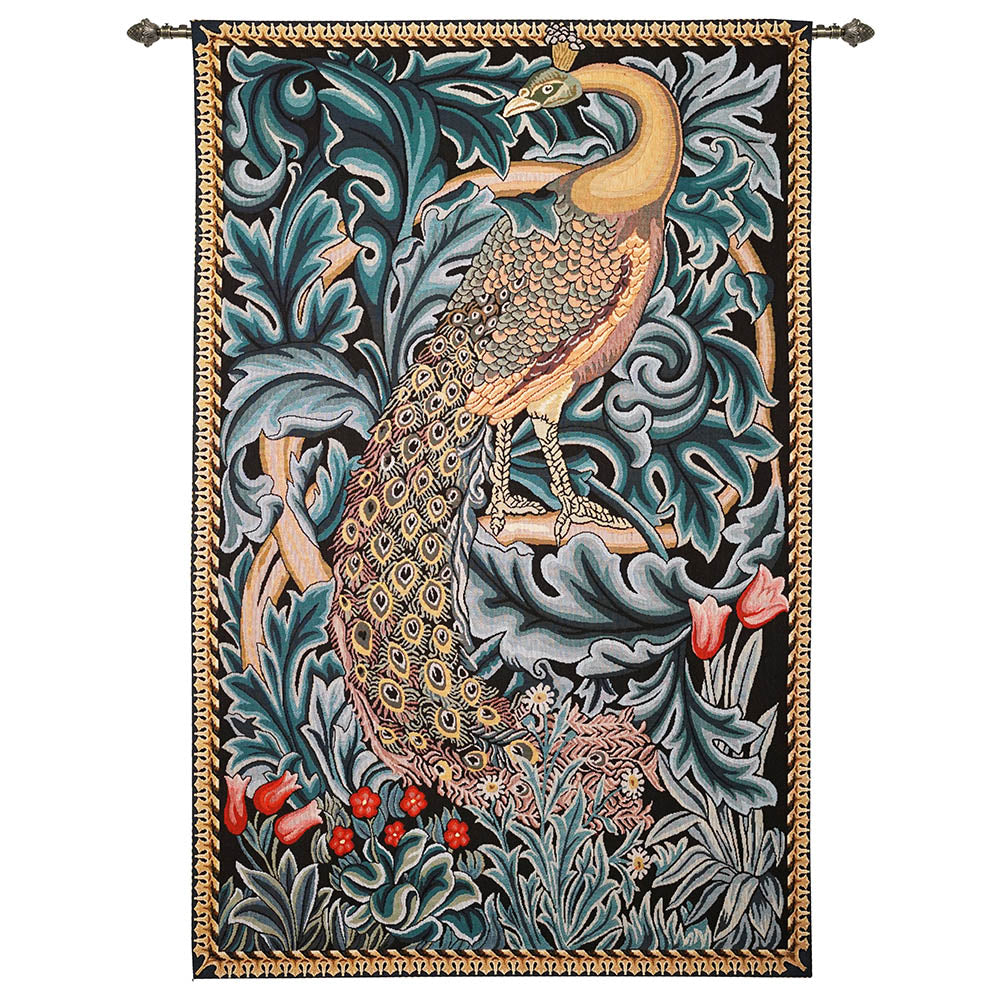 William Morris The Peacock - Wall Hanging 92cm x 139cm (70 rod)