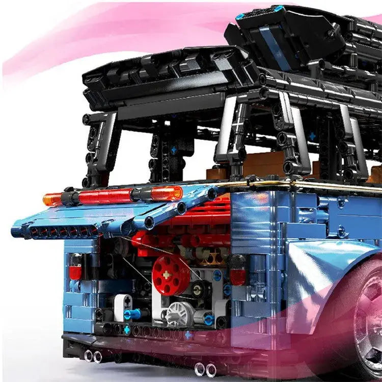 WIDEBODY SATIN BLUE CAMPERVAN 3298PCS