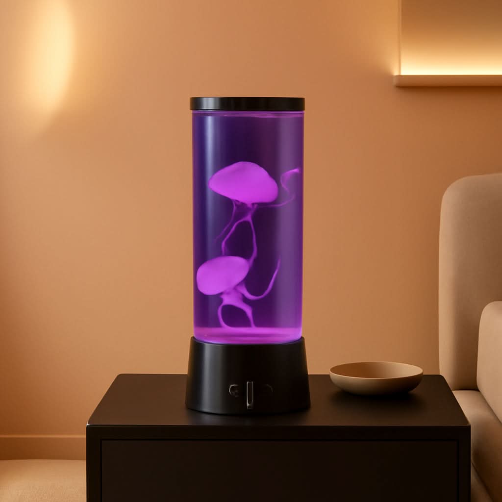 Jellyfish Aquarium Lamp TwelveInch Color Changing Night Light