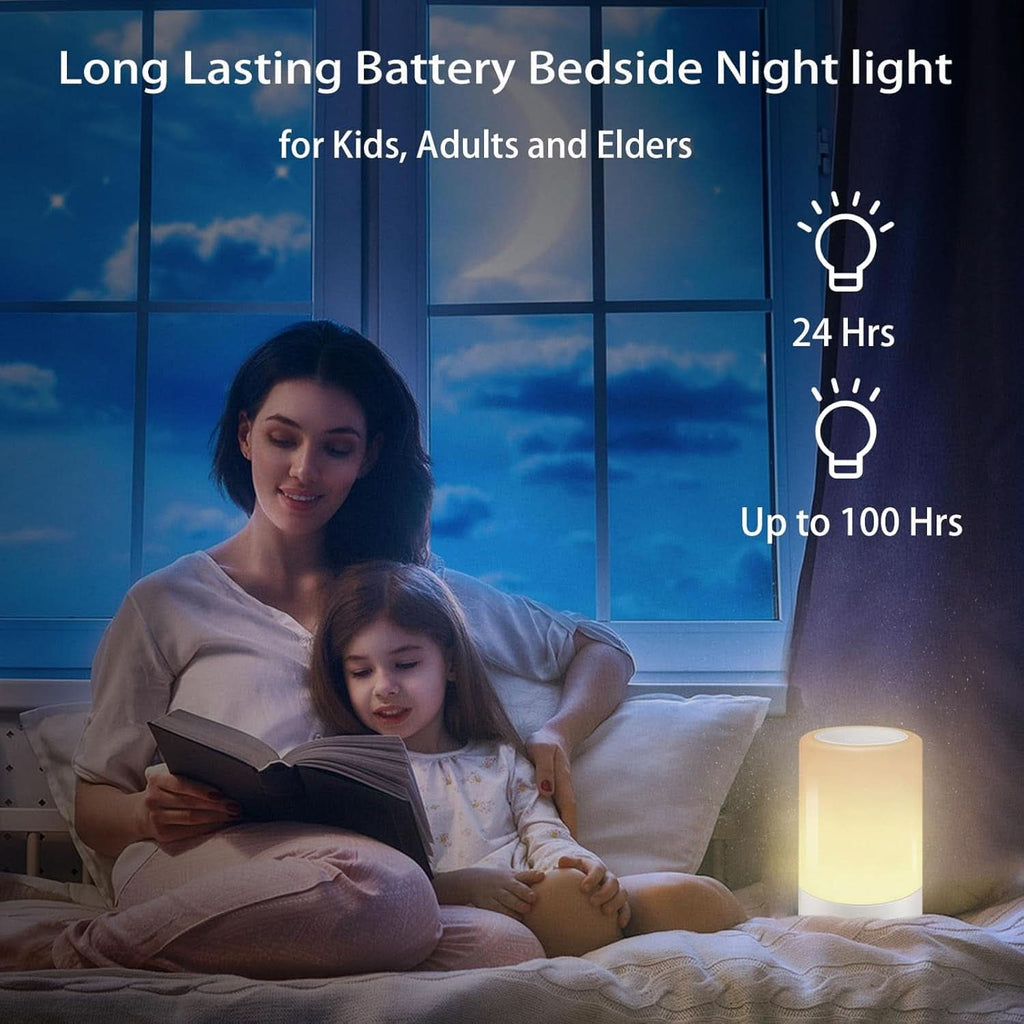 Nursery Night Light USB Rechargeable Illuminating Lamp